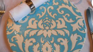 落ち着いた美術館のレストラン