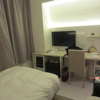 狭かったです。