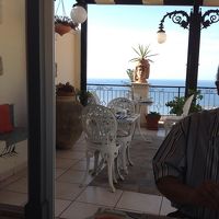 朝食会場が、とっても素敵で、気持ちがよく、眺めがいい。