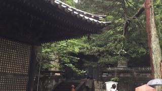 ひっそりとした雰囲気