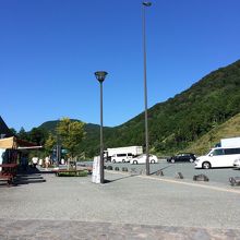 奥伊勢パーキングエリア、風景。