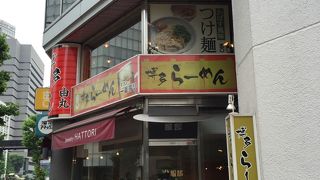 何故か食べやすいとんこつラーメン