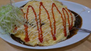 オムライスカレー