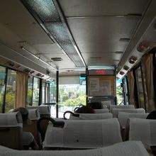 マイクロバスみたいな車です。