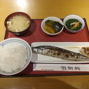 上海で秋刀魚の炭火焼を食べました！