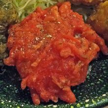 紅生姜からあげ