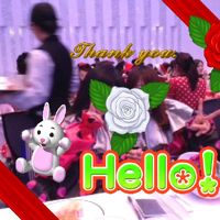 地下のパーティ会場です