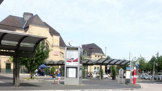 ライン川遊覧の拠点駅の一つ。コブレンツ駅もある。間違えないように。