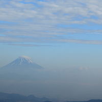 ベランダから見える富士山が素晴らしい