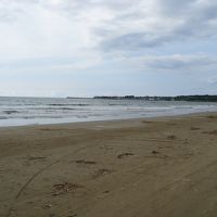 何もない砂浜。