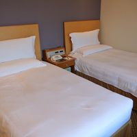 清潔感がありました。寝ながら飛行機も見えます。