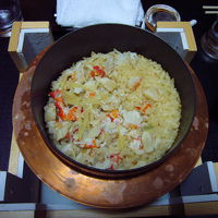 オススメの釜飯プラン。