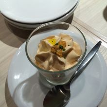 絶品、うにクリーム