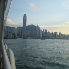 九龍から見た中環方面