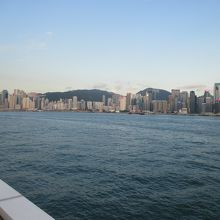 時計台周辺にある階段を上り、中環方面を見るスポット3