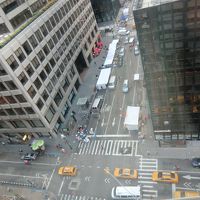 ホテルから下を見ると