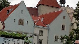 ヘルシンキから船(で、2時間。おとぎの国のエストニア、タリン旧市街。でも、迷子にならないように注意！