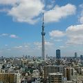 部屋からスカイツリー！