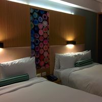 ベッドが少しかためで、ゆっくり休む事が出来ました。