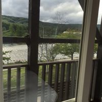 ベッドルームのテラスからの眺め