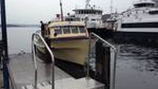 夏限定の観光船