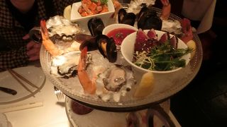 寒かったので熱いシーフードを期待したのだが？？？