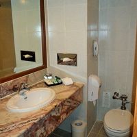 洗面台は綺麗でした