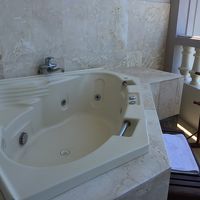 バルコニーのジャグジー