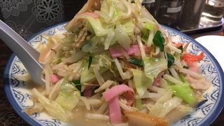 天神の真ん中でちゃんぽん