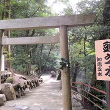 頭がよくなる水はこの奥で飲めます