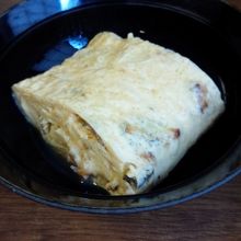 一人分を二人で頼んだら分けてくれました