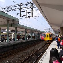 瑞芳駅に入線してきました。