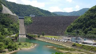 日本最大級のロックフィルダム