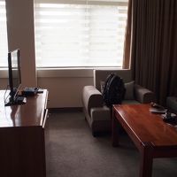 テレビもあって、３人でも広々過ごせました