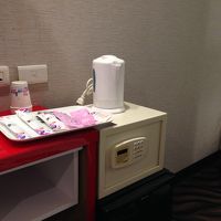 お湯はフロントでももらえる