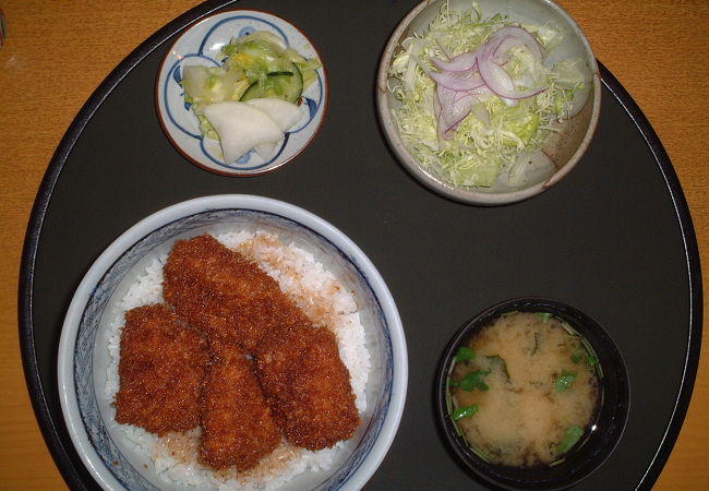 桐生名物のソースかつ丼