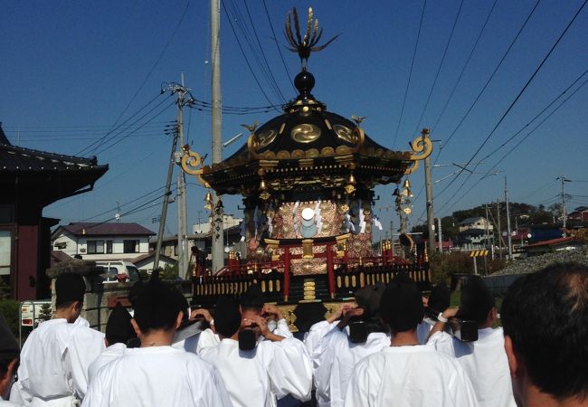 紫神社 秋の大祭神輿渡御