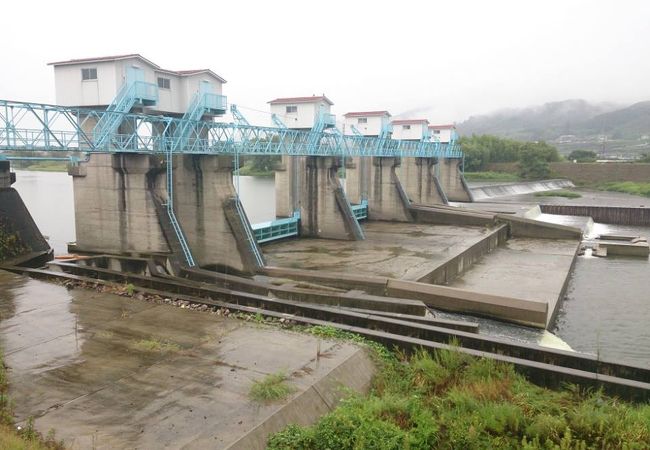 徳川吉宗が大畑才蔵に命じて作らせた堰