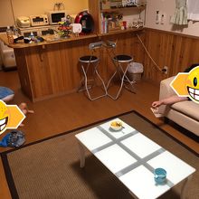 お部屋でのんびり