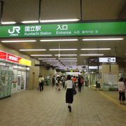 ＝国立駅＝　JR中央線　新宿⇔立川