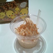 チキンラーメンがかけられている…