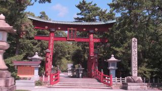 松尾芭蕉ゆかりのお宮さん。