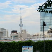 下町の風景の一部