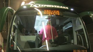 マドリードからのバスは注意してください。