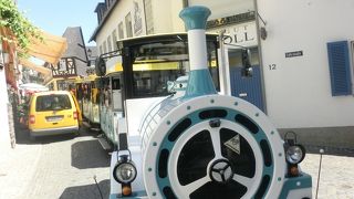 ブドウ畑を縫って、７€、30分のミニツアー