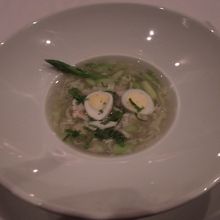 アスパラガスのスープ