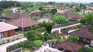 綺麗な瓦の町並み