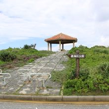 暑い日射しを避ける場所もあります