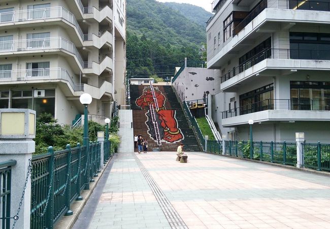 鬼怒川温泉ふれあい橋