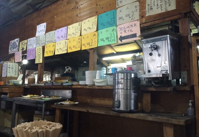 ビニールハウスの店舗